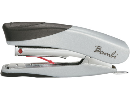 [2100154] GRAPADORA REXEL BAMBI COLORES OPACOS CAPACIDAD DE 10 HOJAS CON CAJA DE GRAPAS Nº 25