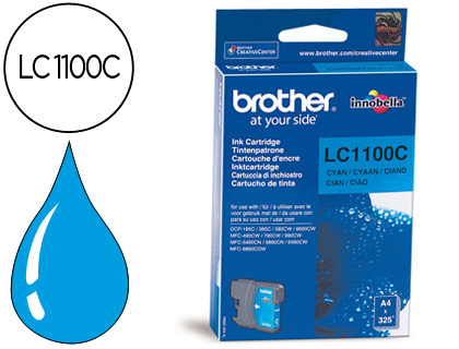 [LC1100C] INK-JET BROTHER LC-1100C CYAN 325 PAG