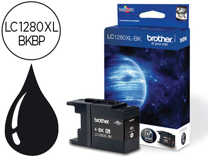 [LC1280XLBKBP] INK-JET BROTHER LC-1280XLBKBP NEGRO -2,400PAG- MFC-J6510DW MFC-J6710DW MFC-J6910DW