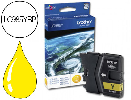 [LC985YBP] INK-JET BROTHER LC-985Y AMARILLO DCP-J125/DCP-J315W MFC-J265W/MFC-J410/MFC-J415W