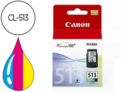 [2971B001] INK-JET CANON CL-513 COLOR PIXMA MP240/260/480 ALTA CAPACIDAD
