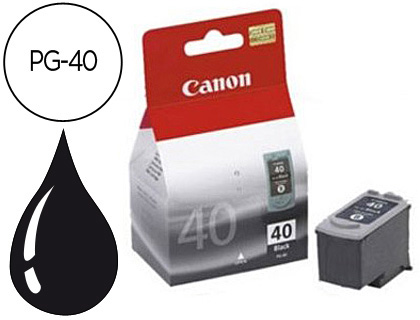 [0615B001] INK-JET CANON IP1200 1300 1600 2200 MP150 160 170 450 460 JX200 55 NEGRO PG-40