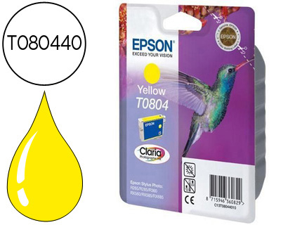 [C13T08044011] INK-JET EPSON STYLUS PHOTO R265/R360 RX560 AMARILLO