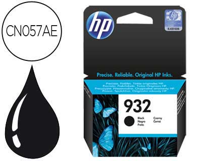 [CN057AE] INK-JET HP 932 NEGRO 825 PAG OFFICEJET 6100/ 6600/ 6700