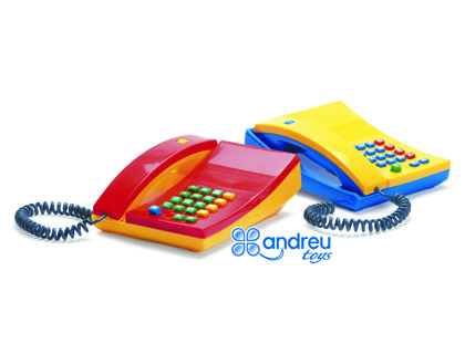 [16113 TELEFONO] JUEGO DANTOY TELEFONO CON TECLAS Y SONIDO 18X19X8 CM