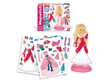 [63268] JUEGO DISET MAGNETICO VESTIDOS DE PRINCESAS