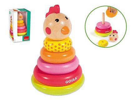 [53457] JUEGO GOULA DIDACTICO APILABLE GALLINA