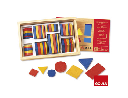 [51100] JUEGO GOULA DIDACTICO BLOQUES LOGICOS 1