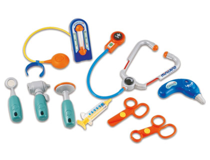 [97022] JUEGO MINILAND DOCTOR KIT 11 PIEZAS