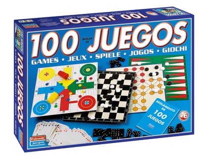 [1308] JUEGO DE MESA FALOMIR 100 JUEGOS REUNIDOS