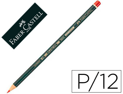 [119121] LAPICES COPIATIVO FABER CASTELL ROJO UNIDAD
