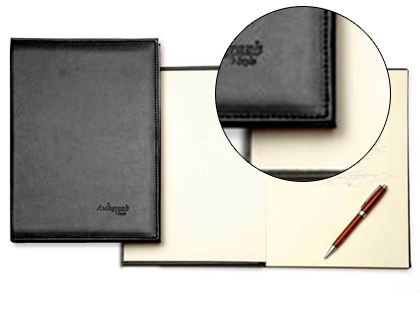 [687601] LIBRO DE FIRMAS AUTOGRAPH 6876 TAPA ACOLCHADA NEGRA 305X210 MM