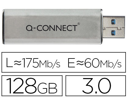 [KF16375] MEMORIA USB Q-CONNECT FLASH 128 GB 3.0