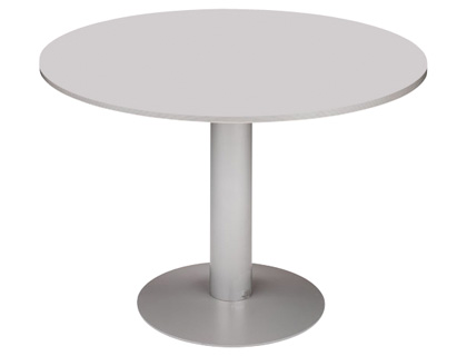 [3005AT01] MESA REUNION REDONDA MEETING 3005AT01 ESTRUCTURA ALUMINIO TABLERO HAYA 100 CM DIAMETRO