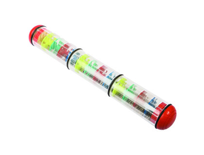 [441068] PALO DE LLUVIA AMAYA DE POLIETILENO Y BOLAS METALICAS LARGO 30 CM