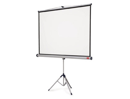 [1902395] PANTALLA NOBO MURAL PARA PROYECCION BLANCO MATE CON TRIPODE 1500X1138 MM