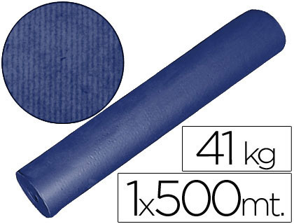 [16391] PAPEL KRAFT AZUL 1,00 MT X 500 MTS ESPECIAL PARA EMBALAJE