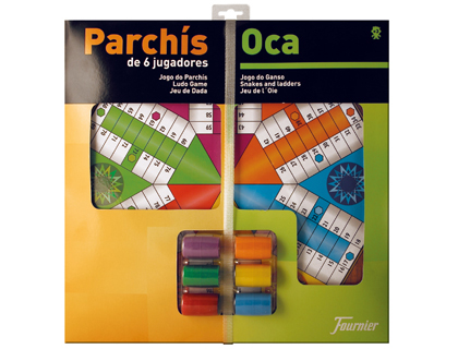 [130012248] PARCHIS CON OCA TABLERO GRANDE 6 JUGADORES 41X40X4,7