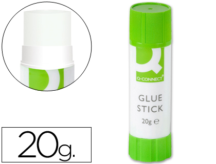 [KF10505] PEGAMENTO Q-CONNECT EN BARRA 20 GR UNIDAD