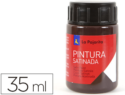 [111522] PINTURA LATEX LA PAJARITA MARRON 35 ML