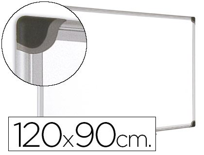 [CR0801178] PIZARRA BLANCA BI-OFFICE MAGNETICA MAYA W CERAMICA VITRIFICADA MARCO DE ALUMINIO 120 X 90 CM CON BANDEJA PARA