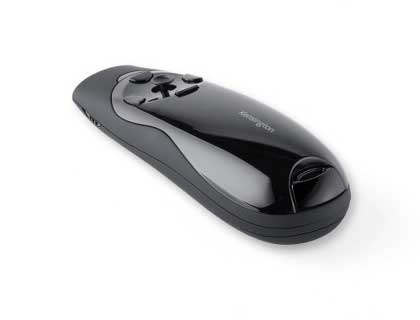 [K72425EU] PUNTERO LASER KENSINGTON JOYSTICK HAZ DE LUZ ROJA ALCANCE 45 METROS COLOR NEGRO