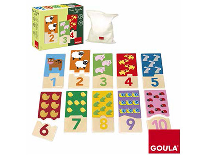 [53329] PUZLE GOULA INFANTIL DUO 1-10