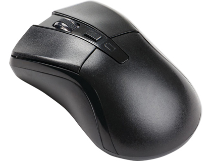 [KF16196] RATON Q-CONNECT OPTICO 1000 DPI INALAMBRICO NANO RECEPTOR USB 2,4 GHZ NEGRO