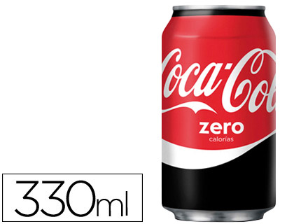 [054641] REFRESCO COCA-COLA ZERO LATA 330 ML