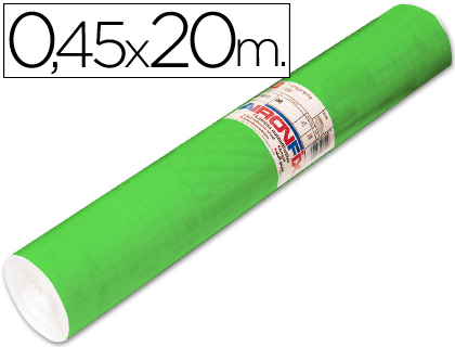 [67005] ROLLO ADHESIVO AIRONFIX UNICOLOR VERDE MEDIO 67005 ROLLO DE 20 MT