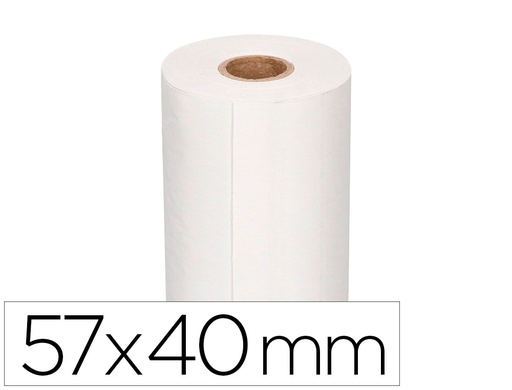 [3005] ROLLO SUMADORA Q-CONNECT TERMICO 57X40X11 MM 58 GR SIN BISFENOL A