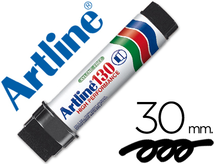 [EK-130 N] ROTULADOR ARTLINE POSTERMARKER EK-130 NEGRO RECARGABLE 30 MM