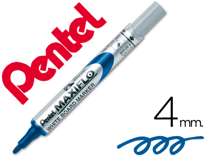 [MWL5S.C] ROTULADOR MAXIFLO PENTEL PARA PIZARRA BLANCA COLOR AZUL