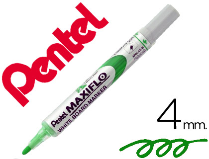 [MWL5S.D] ROTULADOR MAXIFLO PENTEL PARA PIZARRA BLANCA COLOR VERDE