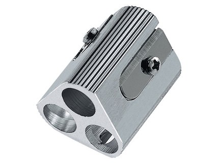 [02070000] SACAPUNTAS M+R METALICO 3 USOS