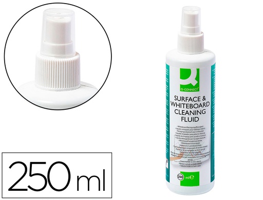 [KF04552B] LIMPIADOR DE PIZARRA BLANCA Q-CONNECT BOTE PULVERIZADOR DE 250 ML
