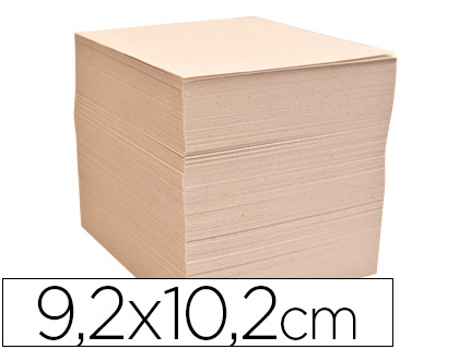 [TA03] TACO PAPEL LIDERPAPEL SIN ENCOLAR CREMA 1000 HOJAS 92X102 MM 70 GR
