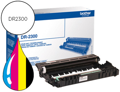 [DR2300] TAMBOR BROTHER DR-2300 DCPL2500D/ DCPL2520DW / MFCL2700DW / MFCL2720DW NEGRO 12000 PAGINAS