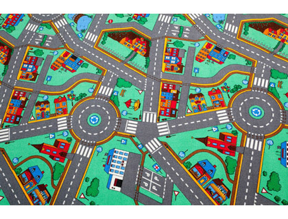 [704C] TAPIZ TRAFICO SUMO DIDACTIC GRANDE 240X160 CM