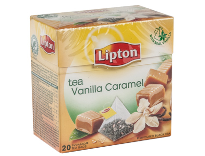 [63355] TE LIPTON PIRAMIDE DE VAINILLA Y CARAMELO 20 UNIDADES