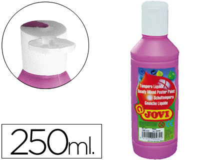 [50208] TEMPERA LIQUIDA JOVI ESCOLAR 250 ML MAGENTA