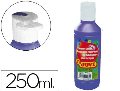 [50223] TEMPERA LIQUIDA JOVI ESCOLAR 250 ML VIOLETA