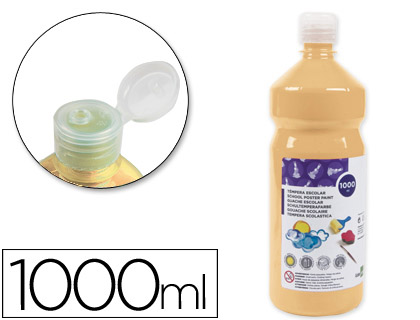 [TP29] TEMPERA LIQUIDA LIDERPAPEL ESCOLAR 1000 ML CARNE