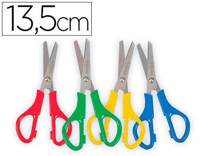 [TI11] TIJERA LIDERPAPEL PARA ZURDOS 13,5 CM UNIDAD