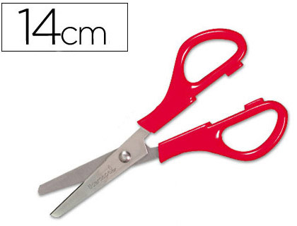 [TI04] TIJERA LIDERPAPEL PS-52-D CON FUNDA 14 CM COLORES SURTIDOS