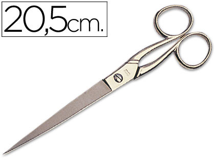 [120-8] TIJERA OFICINA FORBICI ACERO INOXIDABLE 8\" 20,5 CM