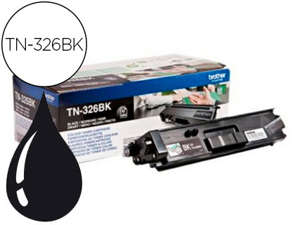 [TN326BK] TONER BROTHER TN-326BK HLL8250CDN / HLL8350CDW ALTA CAPACIDAD NEGRO 4000 PAG