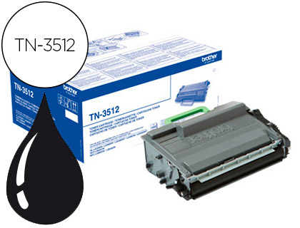 [TN3512] TONER BROTHER TN-3512 DCP-L6600DW / HL-L6300DW / MFC-L6800DW ALTA CAPACIDAD NEGRO 12000 PAG