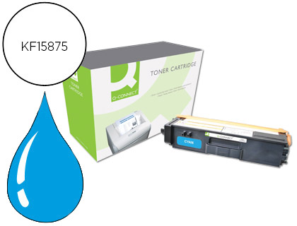 [KF15875] TONER Q-CONNECT COMPATIBLE BROTHER TN325C HL-4140CN / 4150CDN / 4570CDW / 4570CDWT / DCP 9055CDN CIAN 3.500 PAG