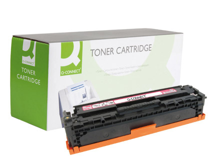 [KF10823] TONER Q-CONNECT COMPATIBLE HP CB543A COLOR LASER JET 1215/1515/1518 -MAGENTA -1.400PAG-